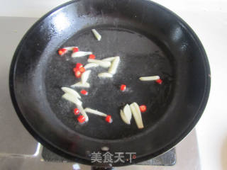 秋葵炒牛肚丝的做法步骤：5