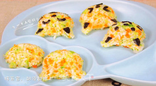 杂蔬鳕鱼猫饭团的做法步骤：16
