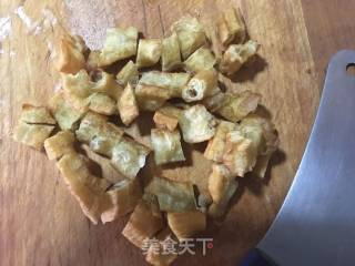 黄瓜拌油条的做法步骤：3