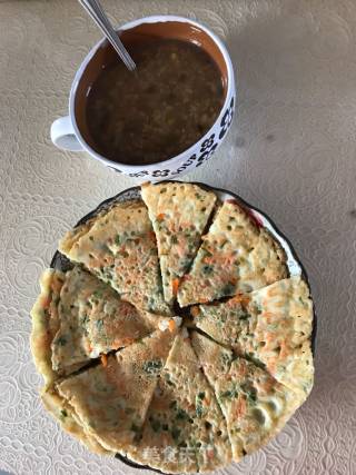 煎饼的做法步骤：7