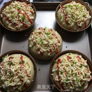 葱香芝士包的做法步骤：7