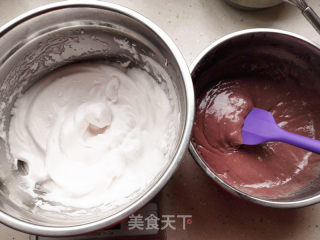 棉花糖紫薯戚风的做法步骤：7