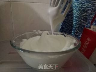 肉松奶油蛋糕卷的做法步骤：4