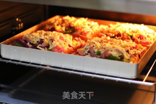 快手吐司披萨的做法步骤：7