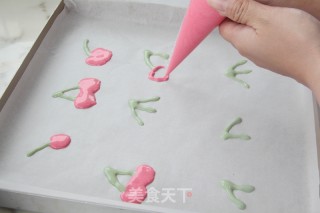 樱桃手绘蛋糕卷的做法步骤：9