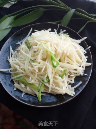 家常土豆丝的做法步骤：11