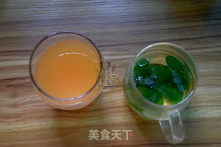 薄荷柠檬哈密瓜汁的做法步骤：6