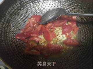西红柿炒大头菜的做法步骤：4