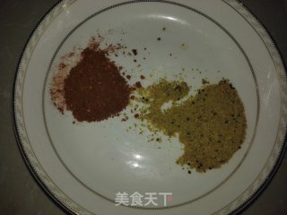 贵州大方手撕臭豆腐干蘸辣椒面的做法步骤：8