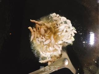 肉丝油豆腐炒面的做法步骤：4