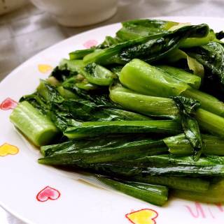 夜宵霸主蒜茸油麦菜的做法步骤：6