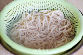 茄子墨鱼豆打卤面的做法步骤：4
