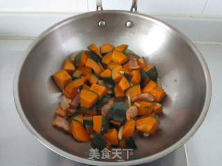 雪菜南瓜的做法步骤：6