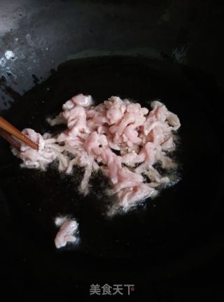 泡菜苕粉肉丝的做法步骤：3