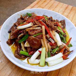 爆炒泡椒猪肝的做法步骤：18