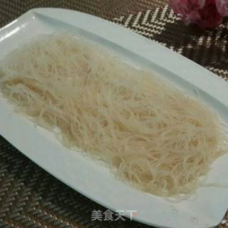 蒜蓉粉丝蒸秋葵的做法步骤：6