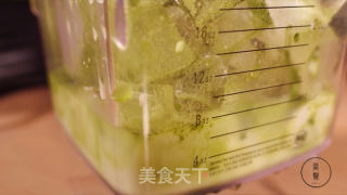 抹茶慕斯冰的做法步骤：1