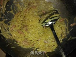 午餐肉炒土豆丝的做法步骤：8