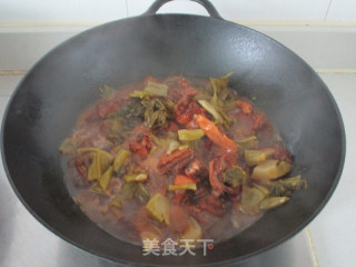 酸菜鸡的做法步骤：9