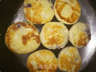 紫薯发面饼的做法步骤：13