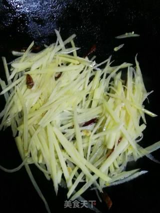 榨菜土豆丝的做法步骤：7