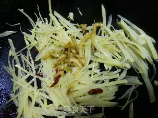 榨菜土豆丝的做法步骤：8