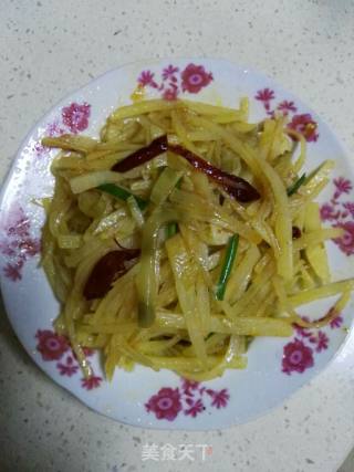 榨菜土豆丝的做法步骤：12