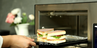 西屋特约之芝士火腿鸡蛋三明治的做法步骤：9