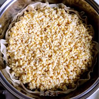麻香绿豆糕的做法步骤：2