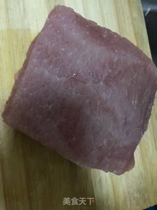 自制健康肉松的做法步骤：1