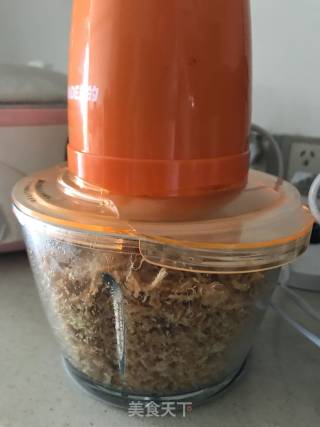 自制健康肉松的做法步骤：12