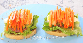 牛油果鸡蛋火腿三明治的做法步骤：9