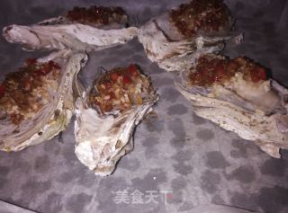 蒜蓉粉丝烤生蚝的做法步骤：7