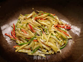 榨菜肉丝的做法步骤：5