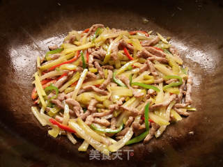 榨菜肉丝的做法步骤：6