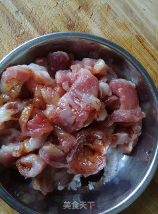 肉片炒河粉的做法步骤：2