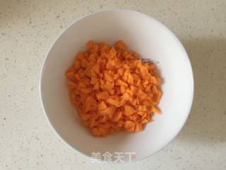 五彩虾仁粥的做法步骤：4