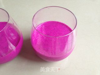 渐变色火龙果酸奶的做法步骤：6