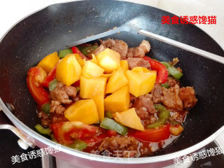 芒果蜜汁排骨的做法步骤：9