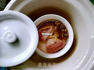 清肺化痰止咳食谱-石斛麦冬猪展汤的做法步骤：6