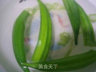 白灼秋葵的做法步骤：4
