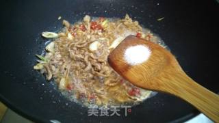 豇豆炒肉丝的做法步骤：10