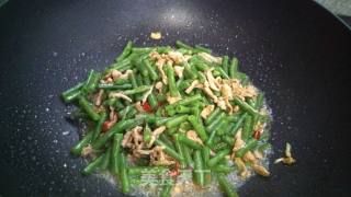 豇豆炒肉丝的做法步骤：11