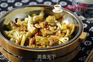干锅花菜的做法步骤：9