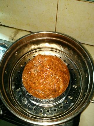 黄豆酱粉蒸肉的做法步骤：3