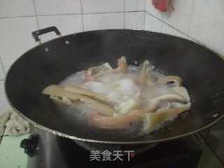 蚝油猪皮的做法步骤：2