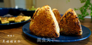 烤饭团子的做法步骤：13