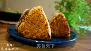 烤饭团子的做法步骤：14