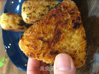 烤饭团子的做法步骤：15