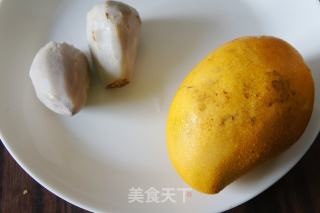 芋头芒果布丁的做法步骤：4
